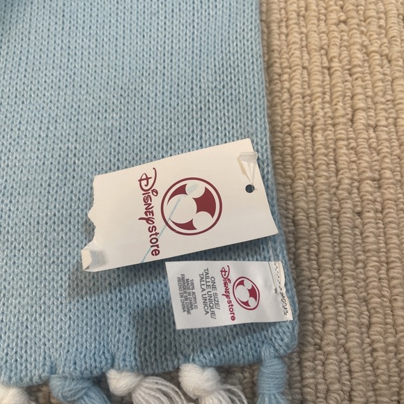 Disney Cinderella Embroidered Scarf With Tassels Blue Disney Store Princess - Picture 3 of 5